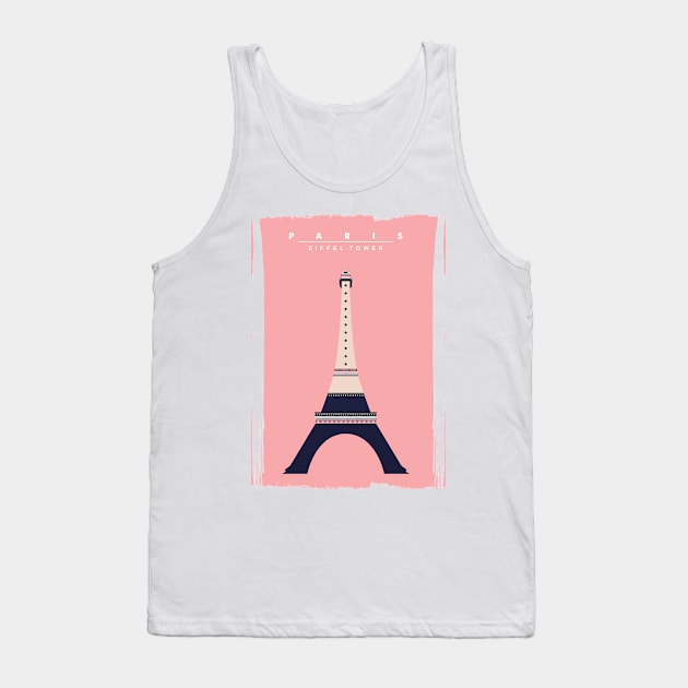 Eiffel Tower Tank Top by sitorus